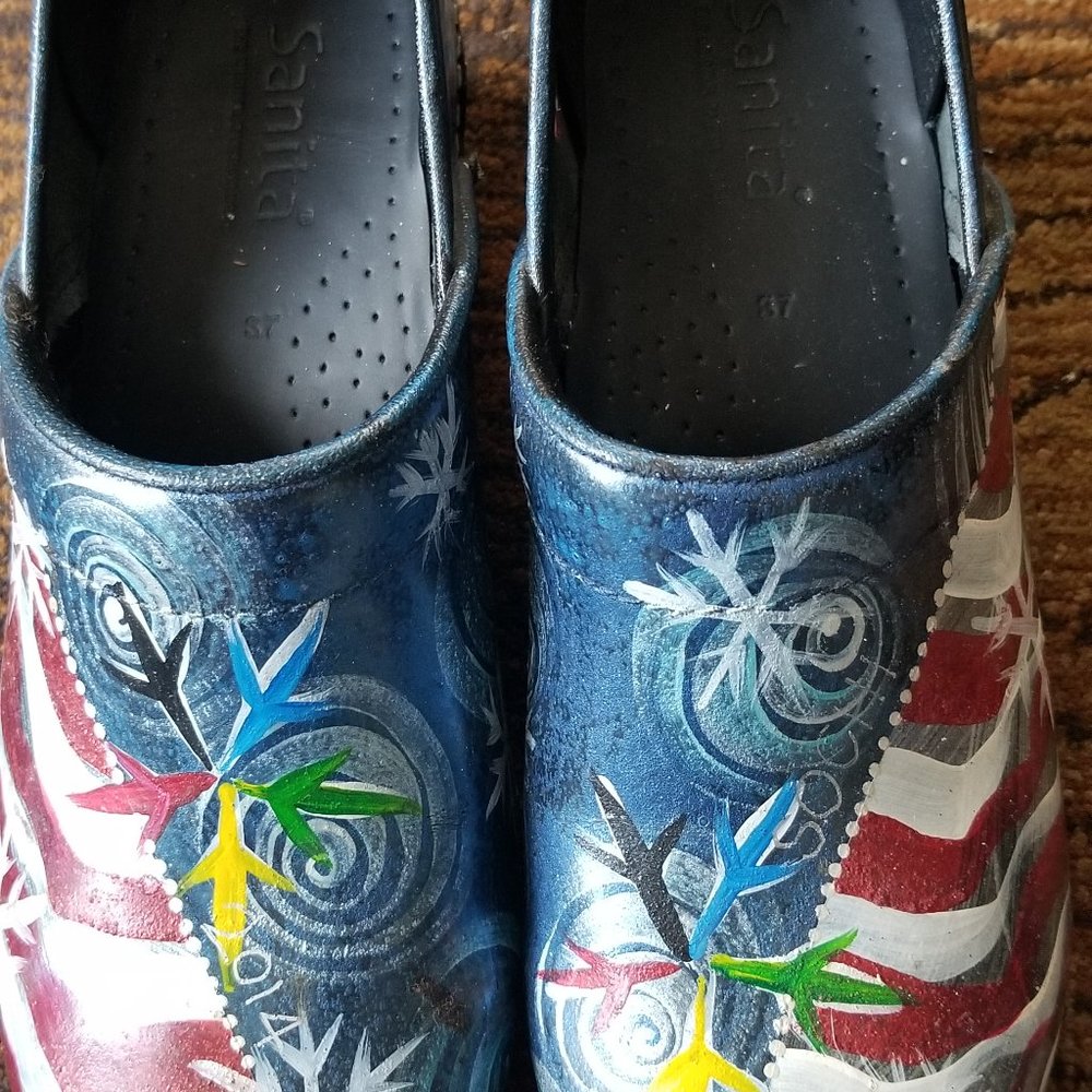 Womens Sanita Clogs